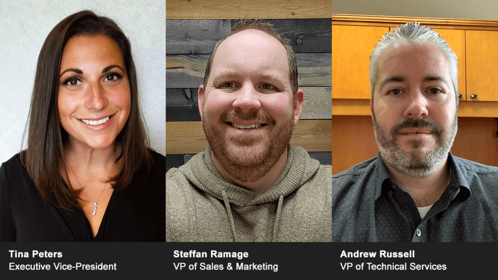 Tina Peters, Steffan Ramage and Andrew Russell assume leadership positions at SVT.